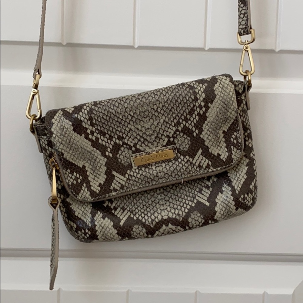 Calvin Klein - Snakeskin Mini Bag